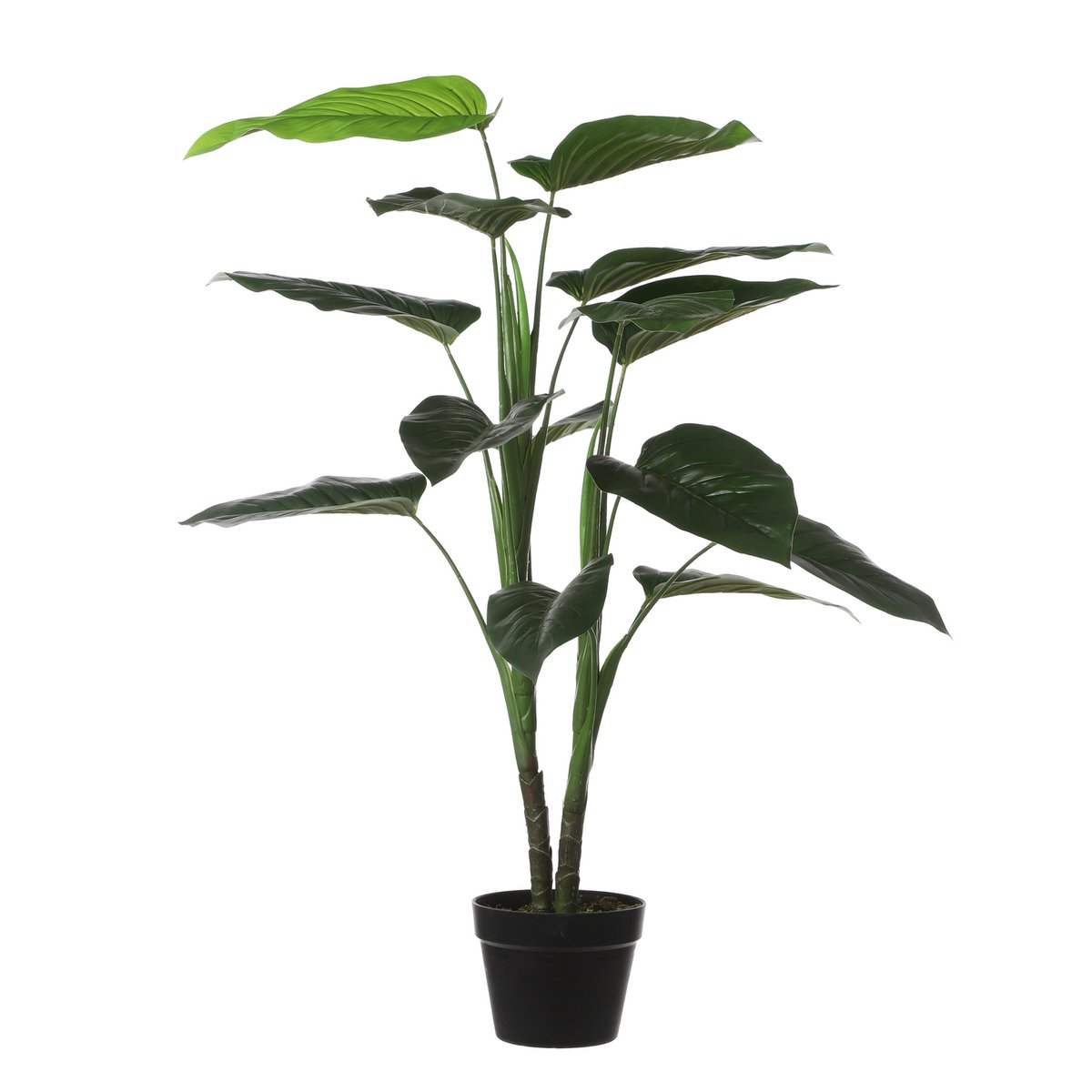 Philodendron Kunstplant - H100x Ø70 cm - Groen Mica Decorations