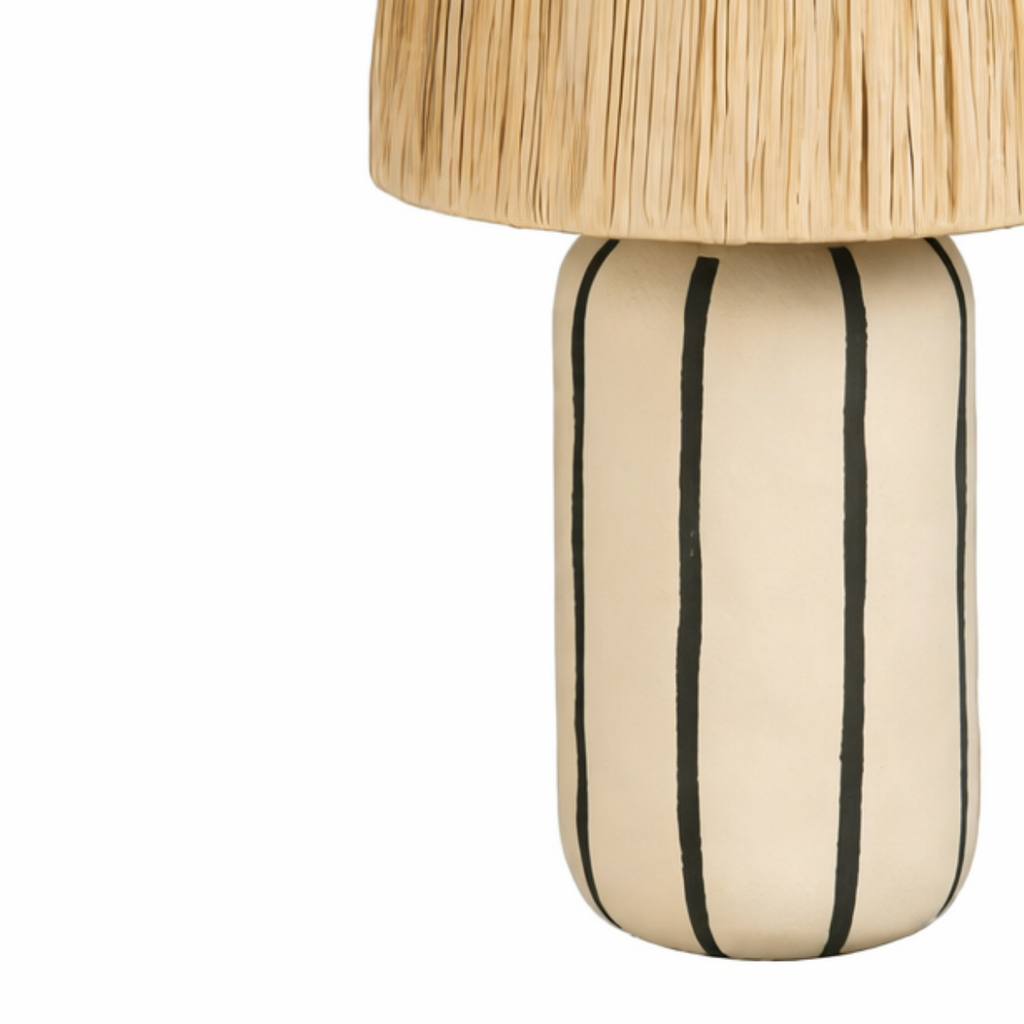 Staande lamp Denton Beige Mica Decorations