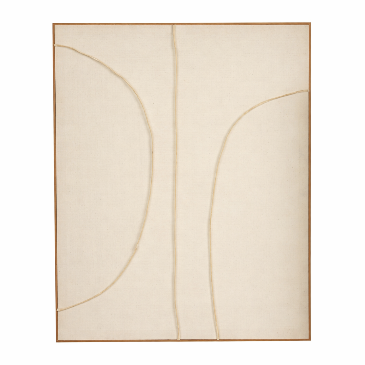 Wanddecoratie  Beige Mica Decorations