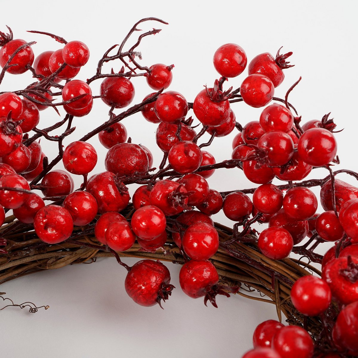 Kerstkrans  Rood Mica Decorations