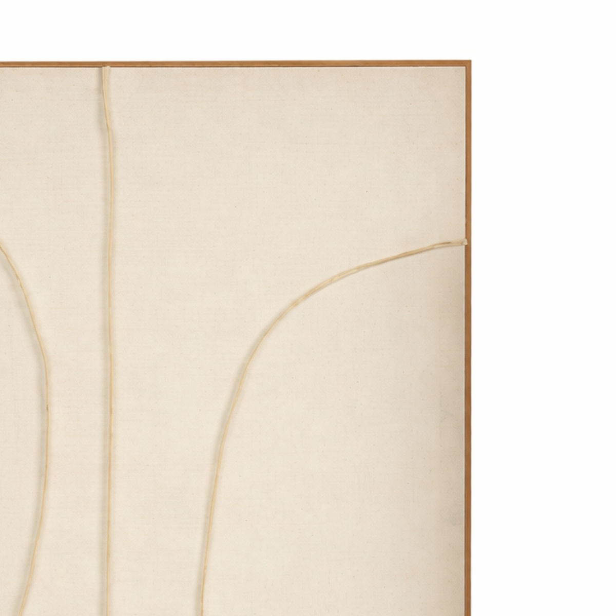 Wanddecoratie  Beige Mica Decorations