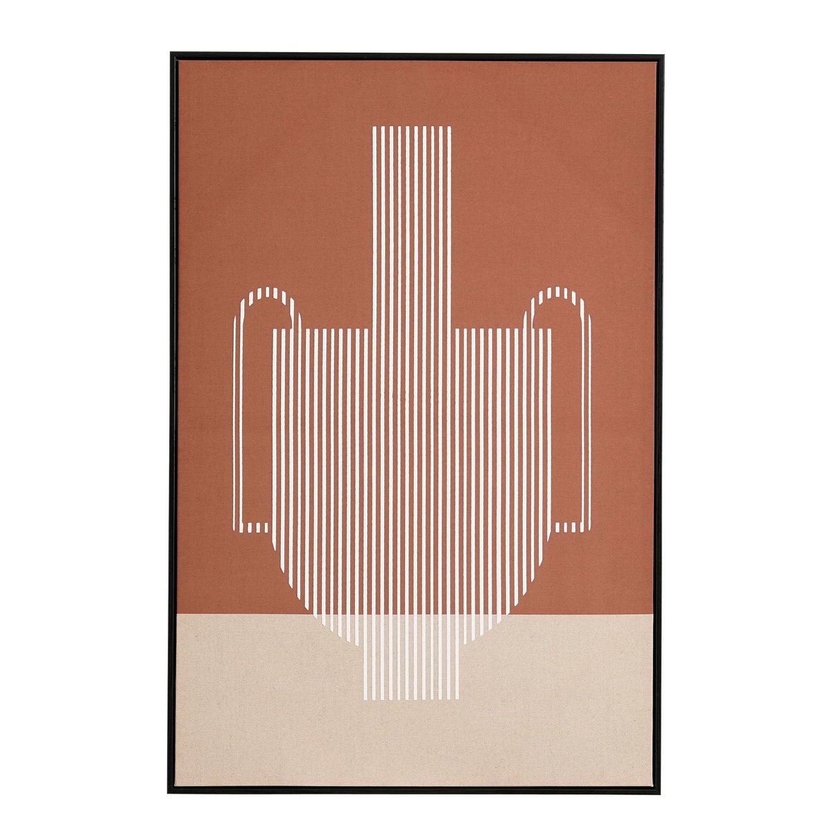 Wanddecoratie  Donkerbruin Mica Decorations