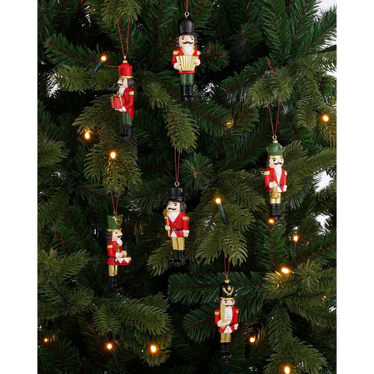 Kerstornament  Rood Mica Decorations