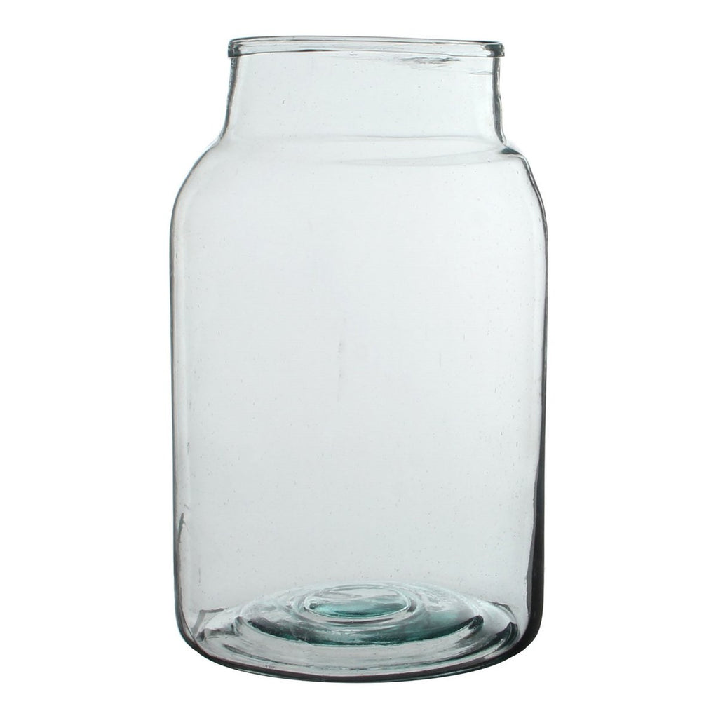 Vienne Vaas - H35 x Ø21 cm - Gerecycled Glas - Transparant