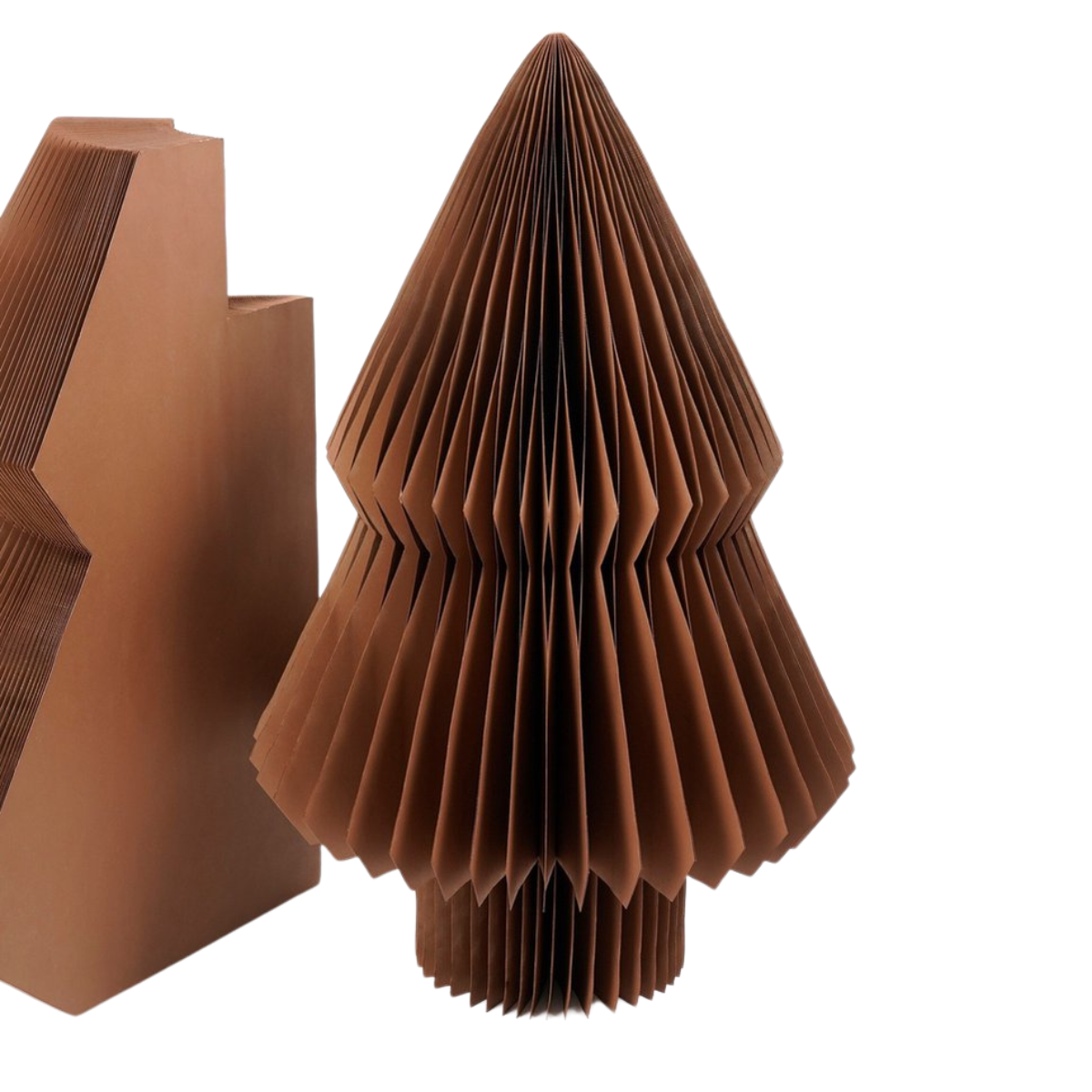 Decoratieve kerstboom  Bruin Mica Decorations