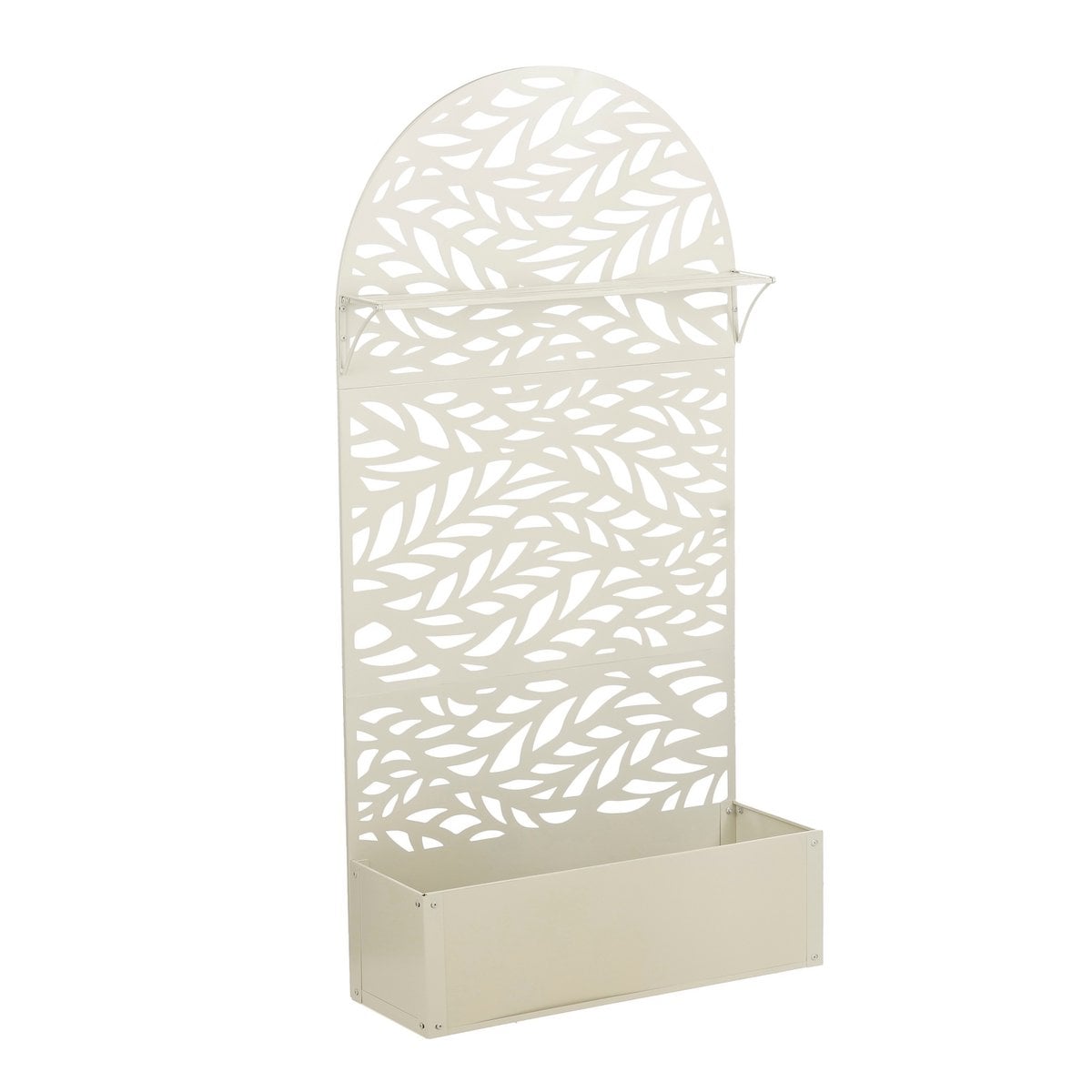 Plantenstandaard buiten Sapri Gebroken wit Mica Decorations