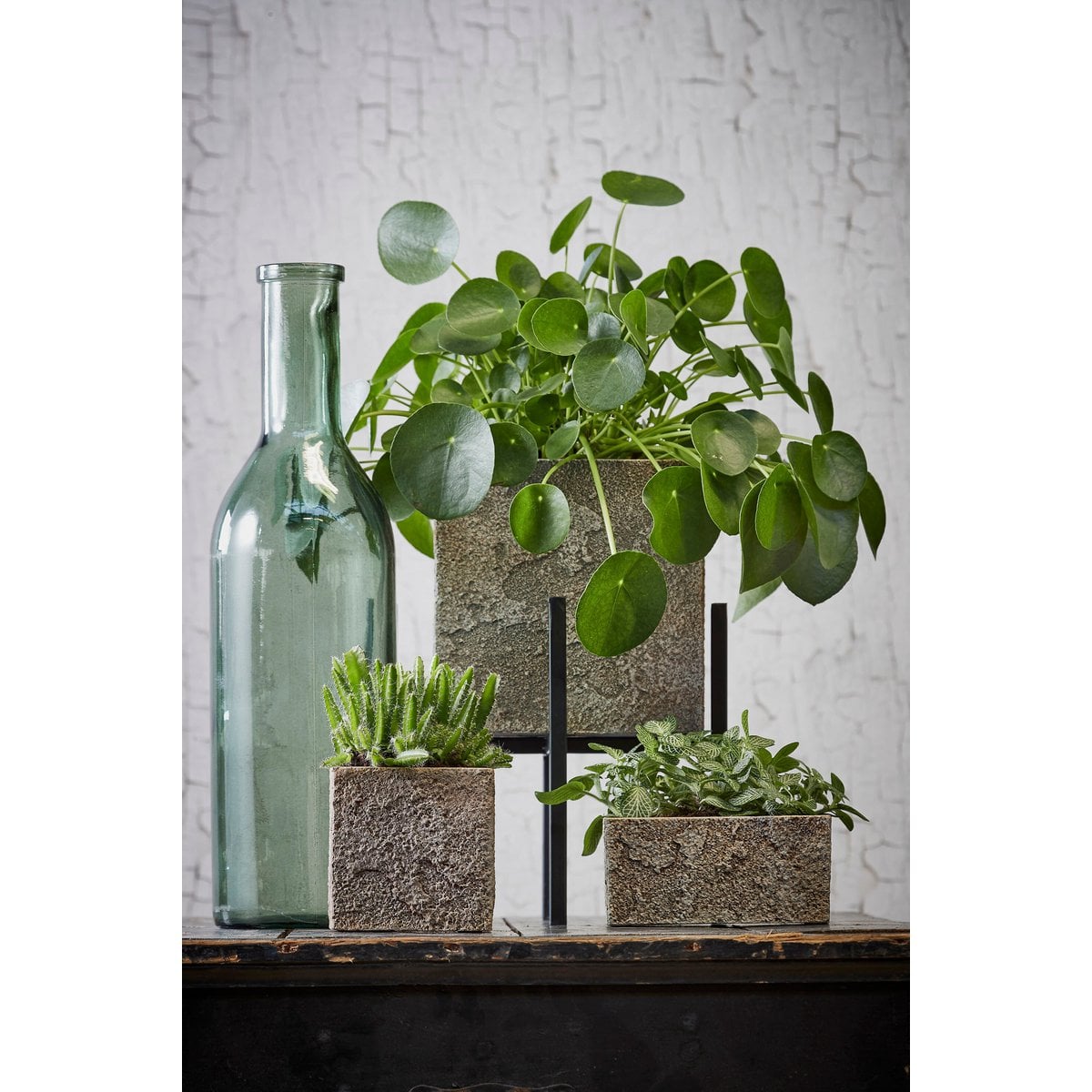 Decoratieve fles Rioja Grijs Mica Decorations