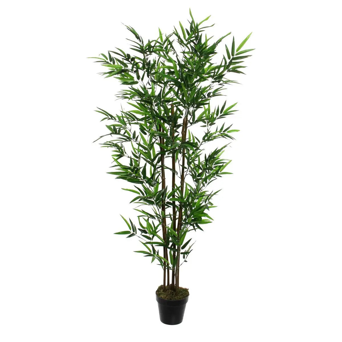 Bamboe Kunstplant - H155 x Ø90 cm - Groen Mica Decorations