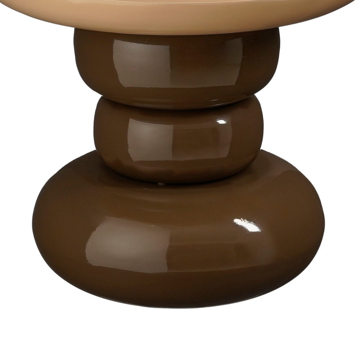 Bijzettafel Zita Bruin Mica Decorations