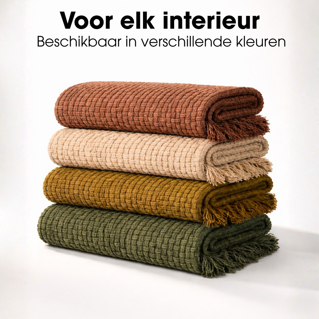 Plaid Cosenza Beige Mica Decorations