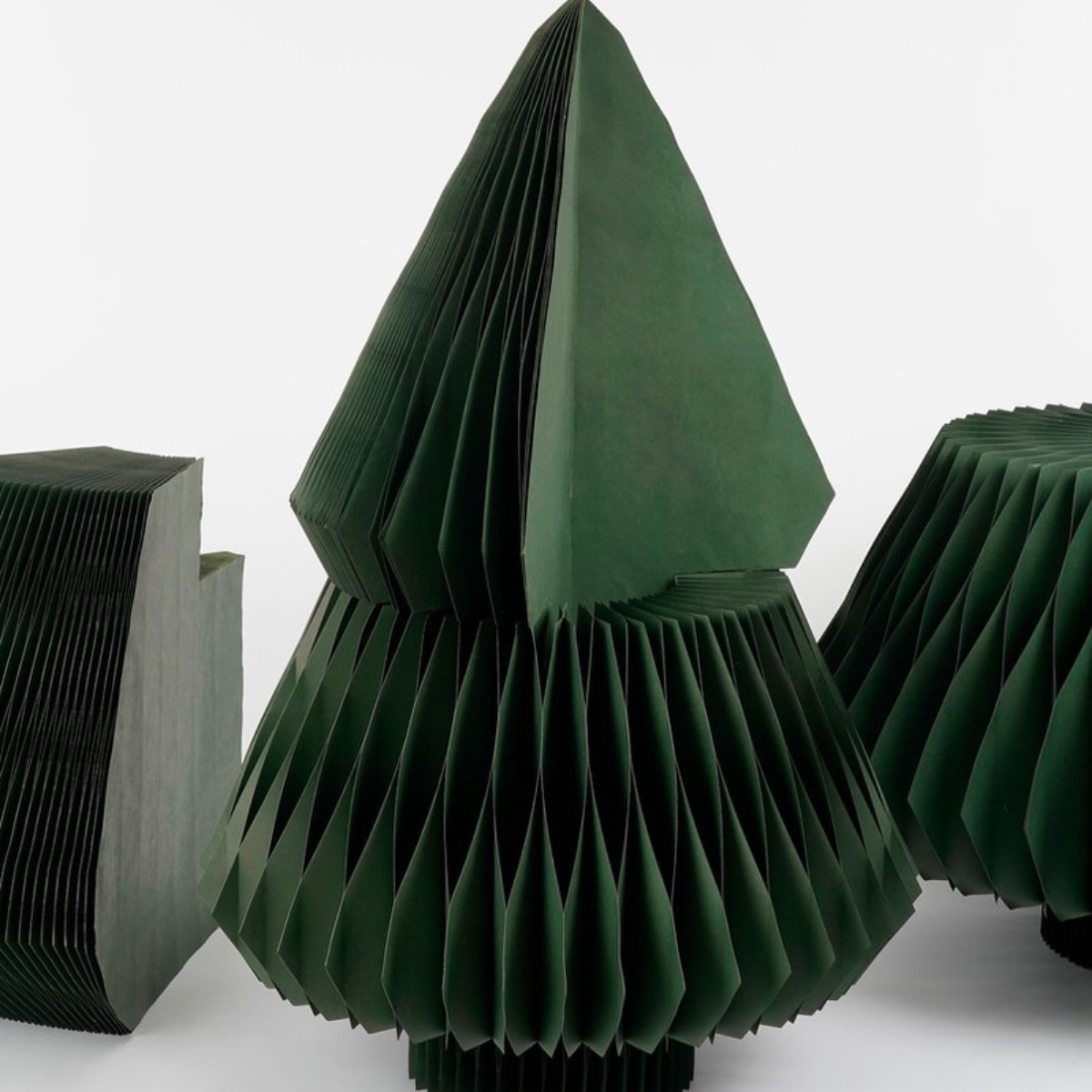 Decoratieve kerstboom  Donkergroen Mica Decorations