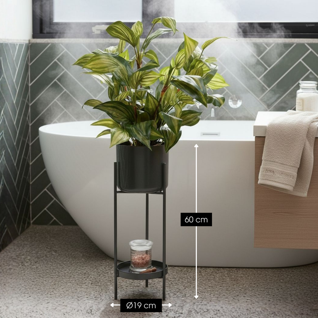 Bloempot binnen Colyn Zwart Mica Decorations