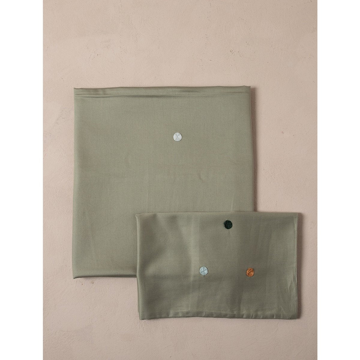 CAMILLA dekbedovertrek - Groen