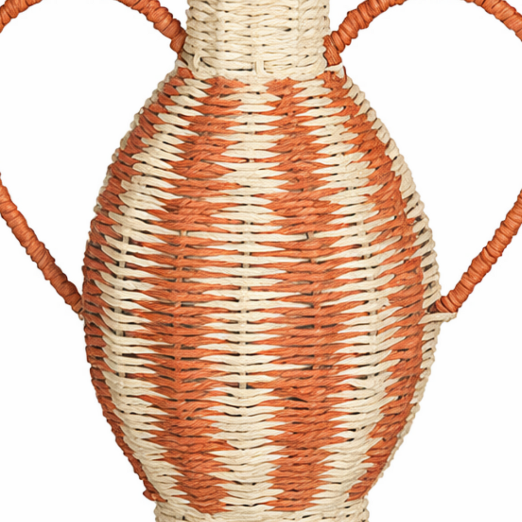 Vaas  Oranje Mica Decorations