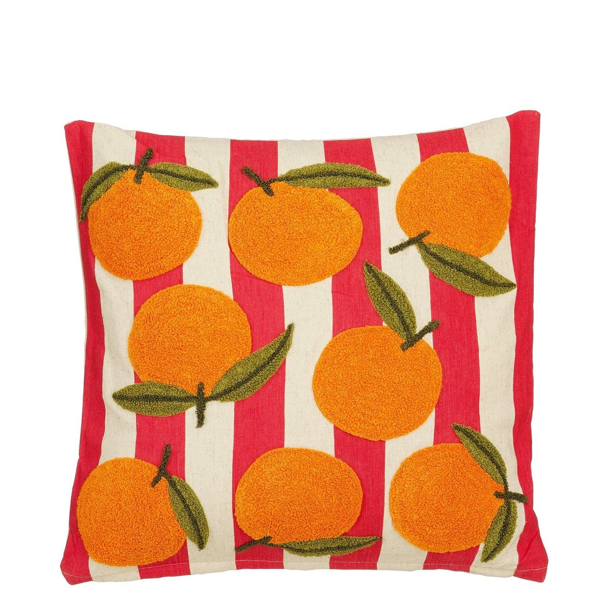 Sierkussen  Gebroken wit Mica Decorations