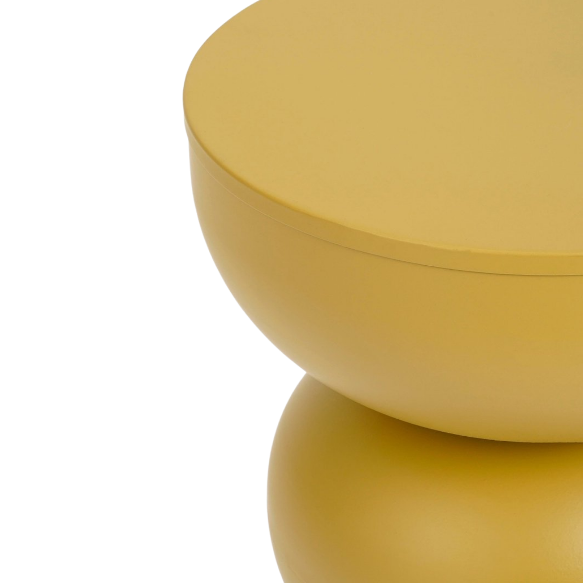 Bijzettafel Luna Geel Mica Decorations