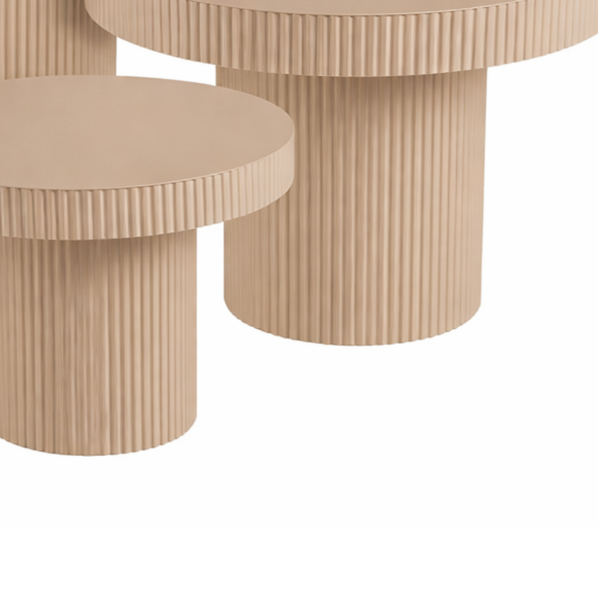 Bijzettafel Lux Lichtbruin Mica Decorations