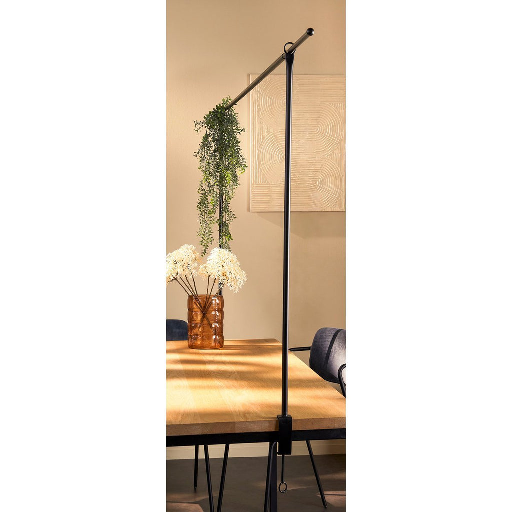 Tafelklem - H110 x L223-250 cm - Metaal - Zwart Mica Decorations