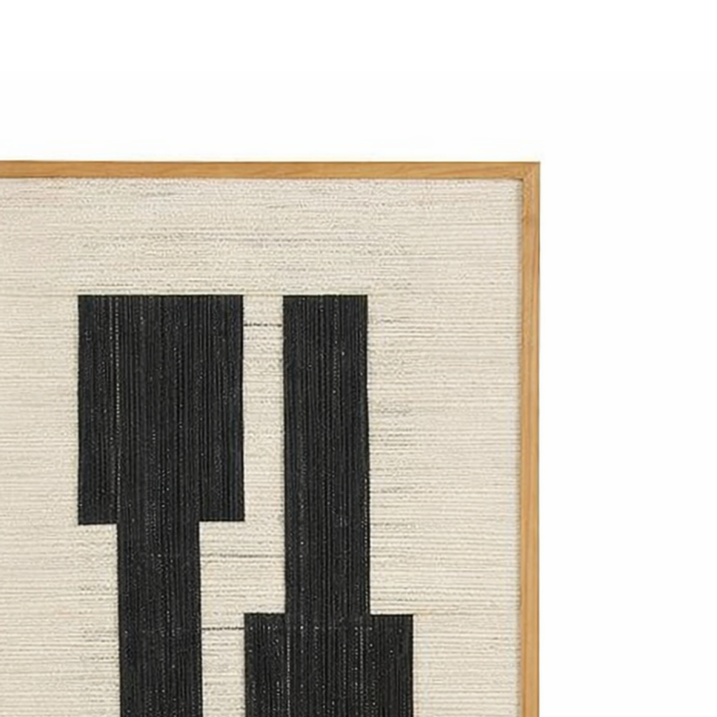 Wanddecoratie  Zwart Mica Decorations