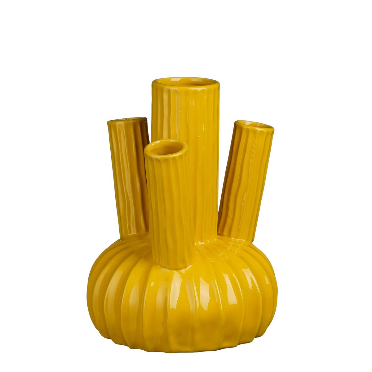Vaas Felipe Geel Mica Decorations
