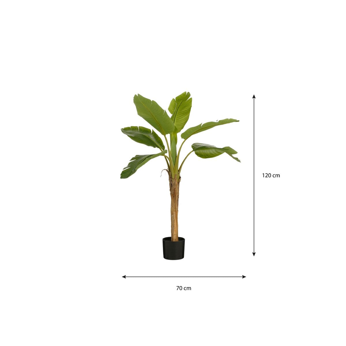Kunstplant  Groen Mica Decorations