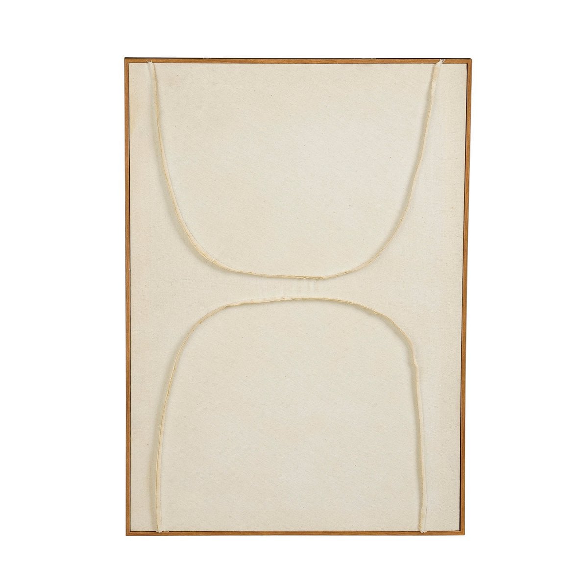 Wanddecoratie  Beige Mica Decorations