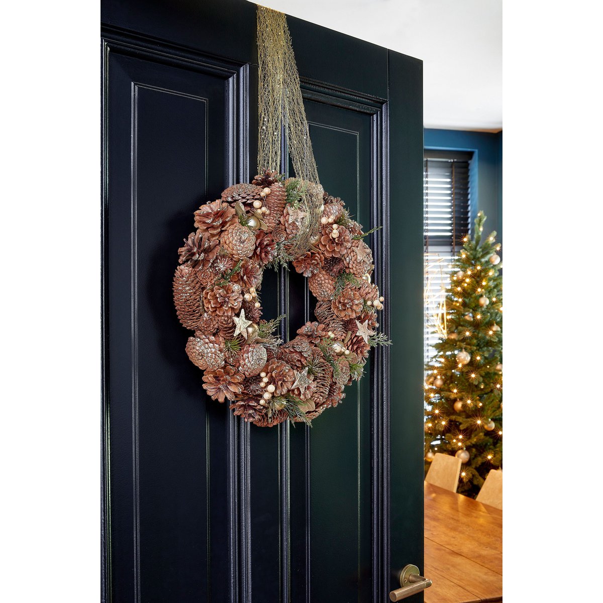 Kerstkrans Brant Groen Mica Decorations