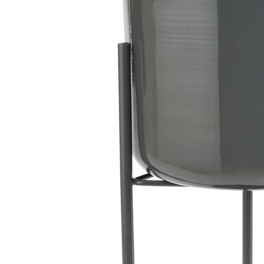 Bloempot binnen Colyn Zwart Mica Decorations