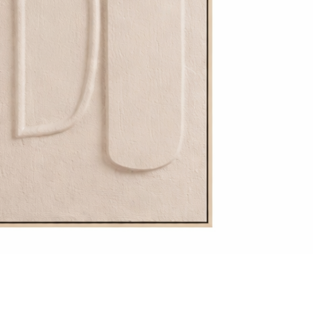 Wanddecoratie  Bruin Mica Decorations