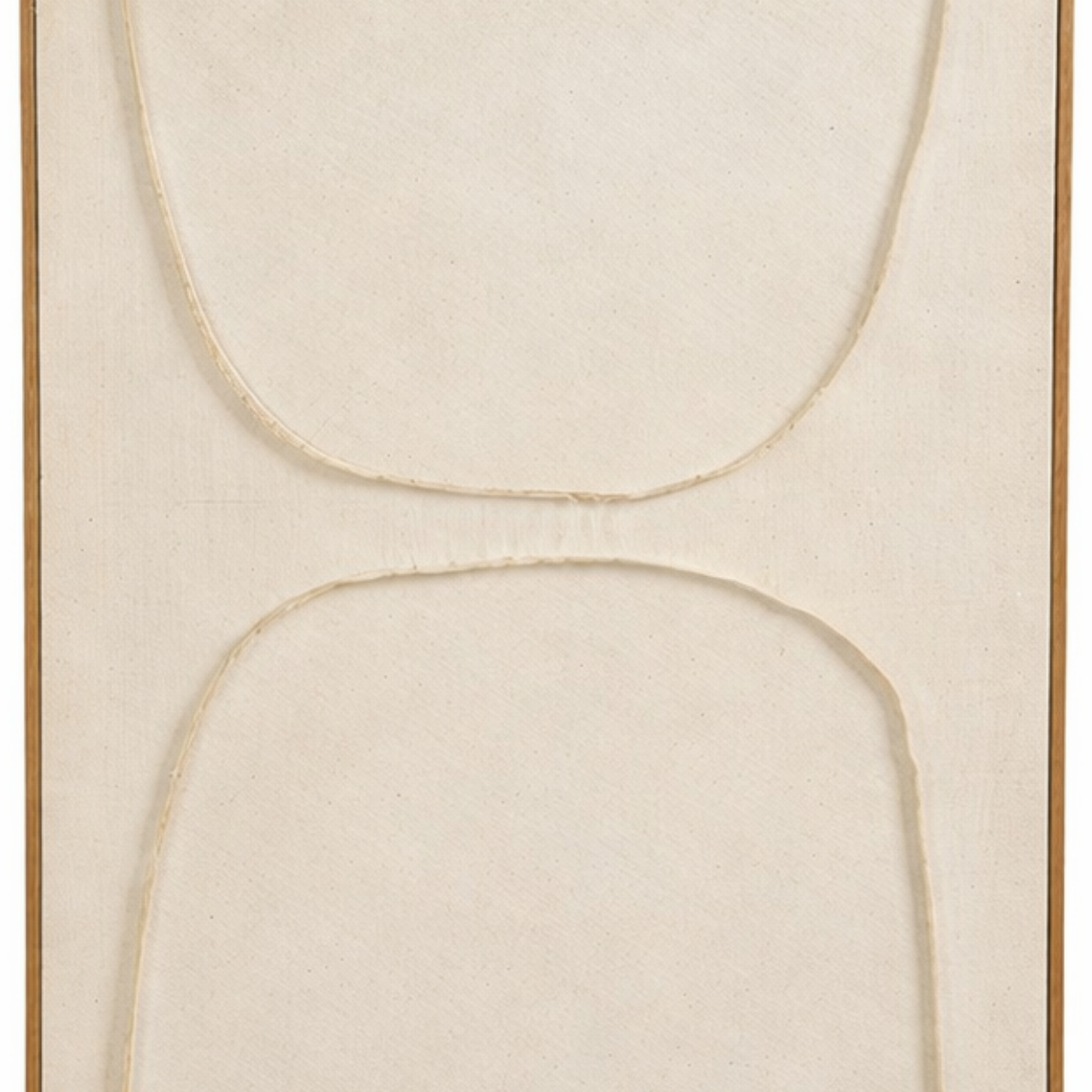 Wanddecoratie  Beige Mica Decorations