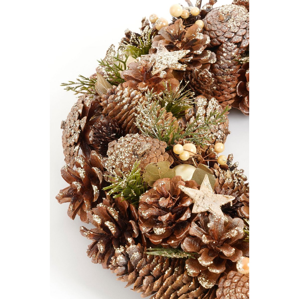 Kerstkrans Brant Groen Mica Decorations