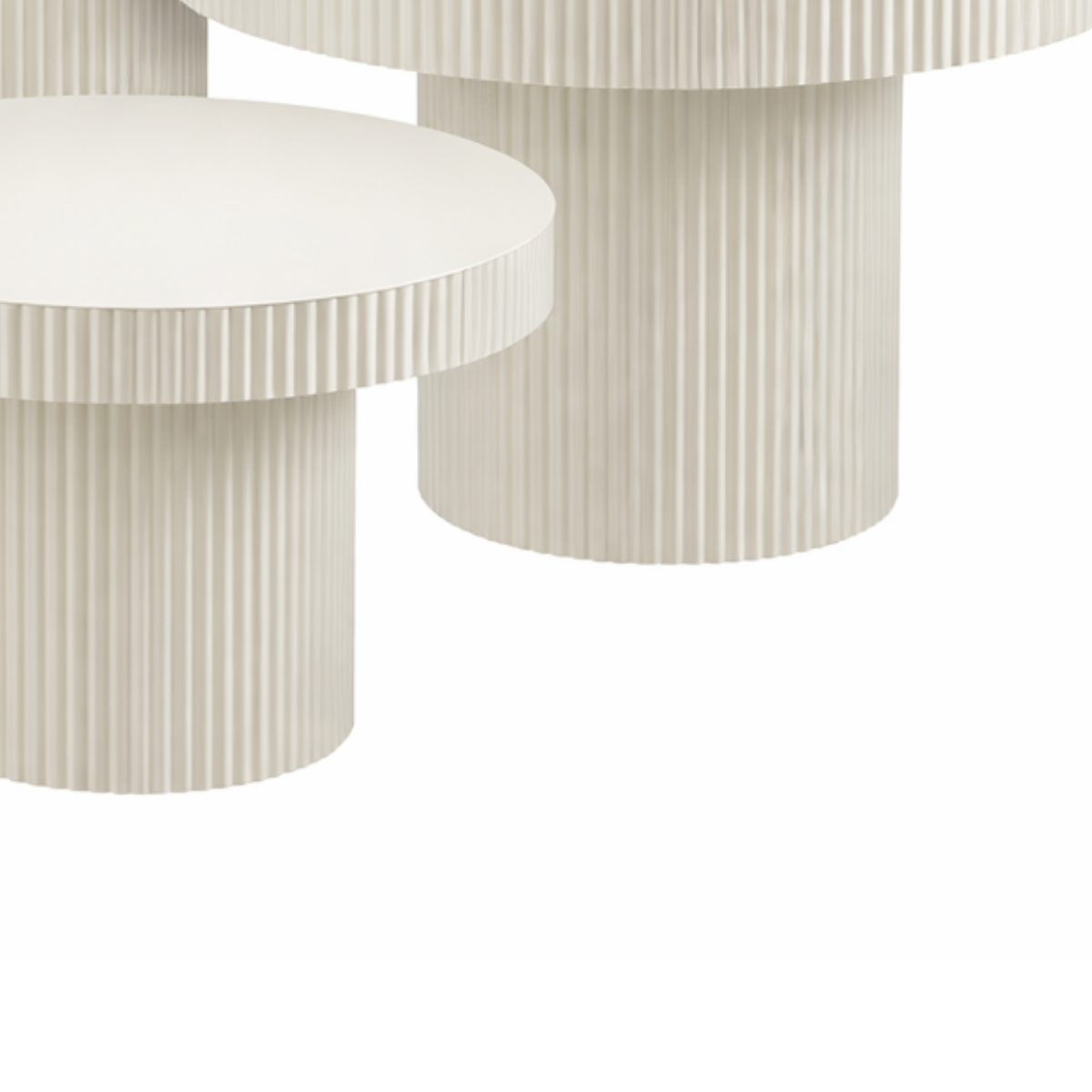 Bijzettafel Lux Gebroken wit Mica Decorations