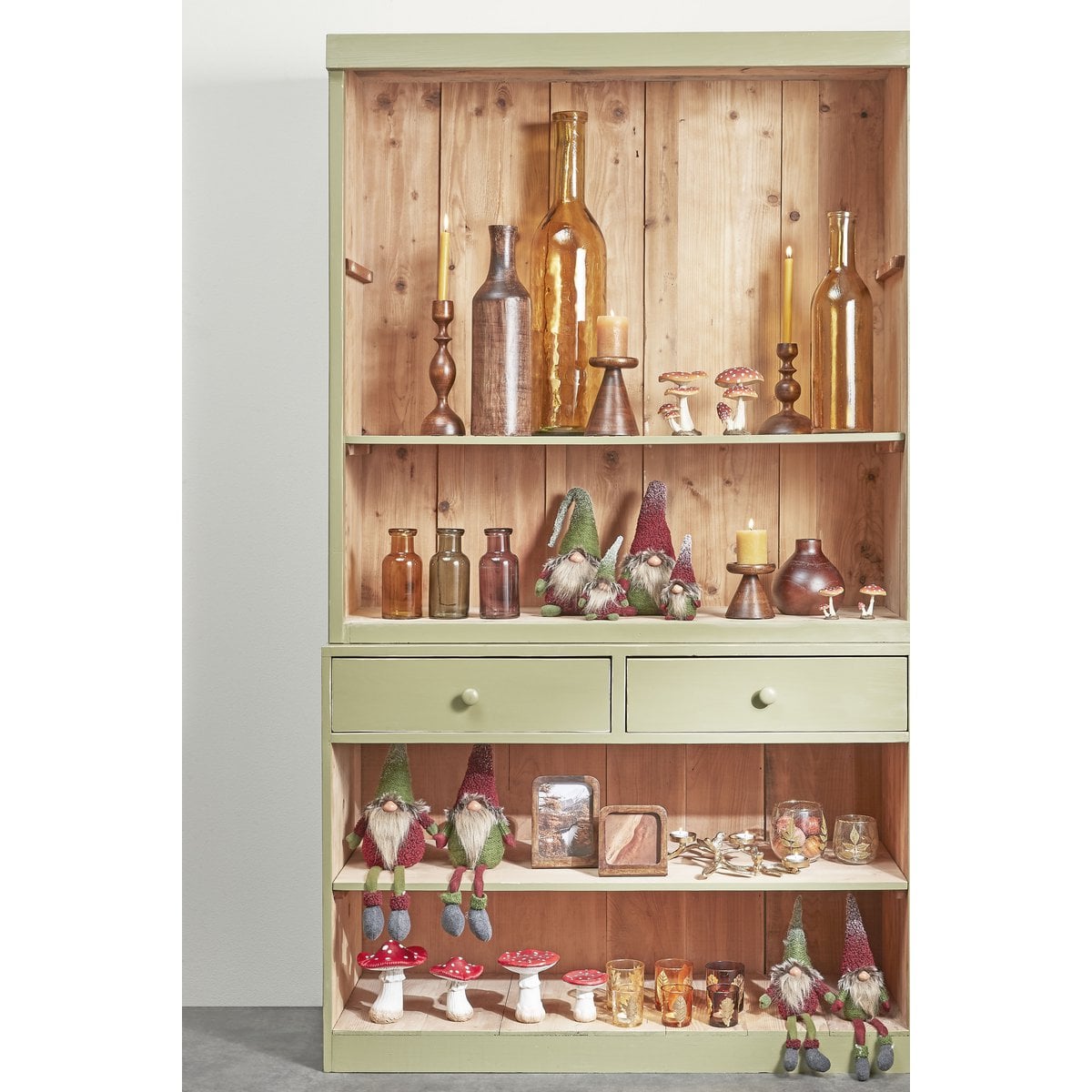 Decoratieve fles Rioja Oker Mica Decorations