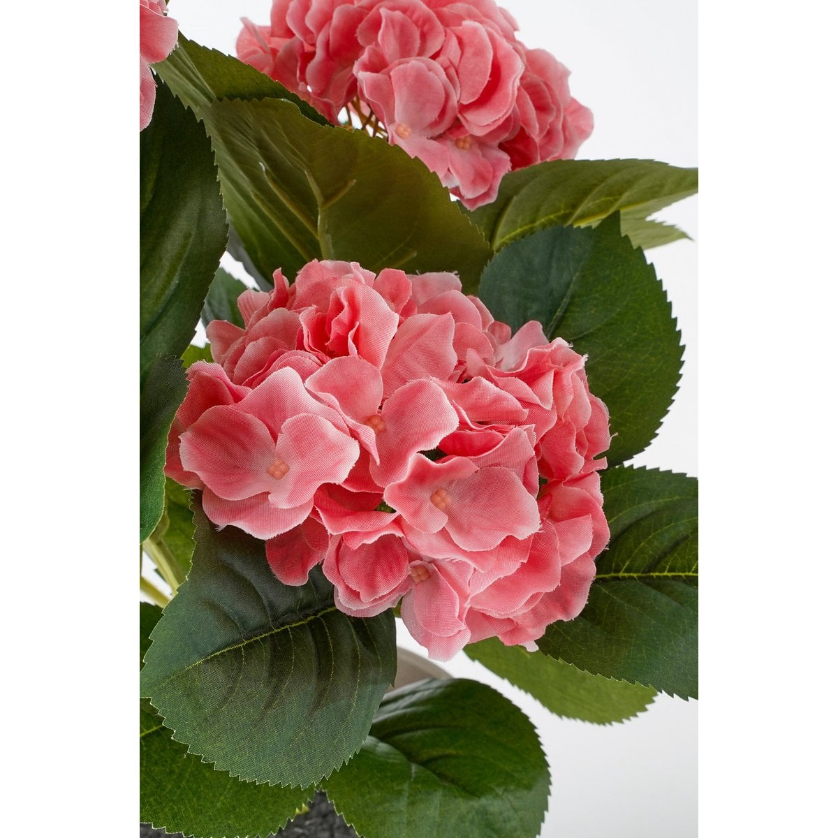 Kunstplant Hydrangea Roze Mica Decorations