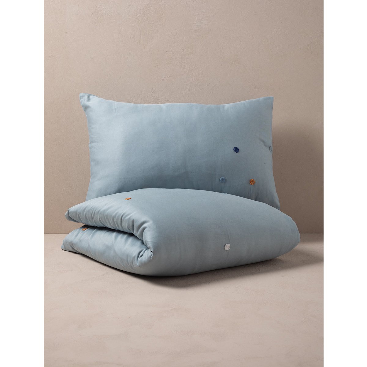 CAMILLA dekbedovertrek - Babyblauw