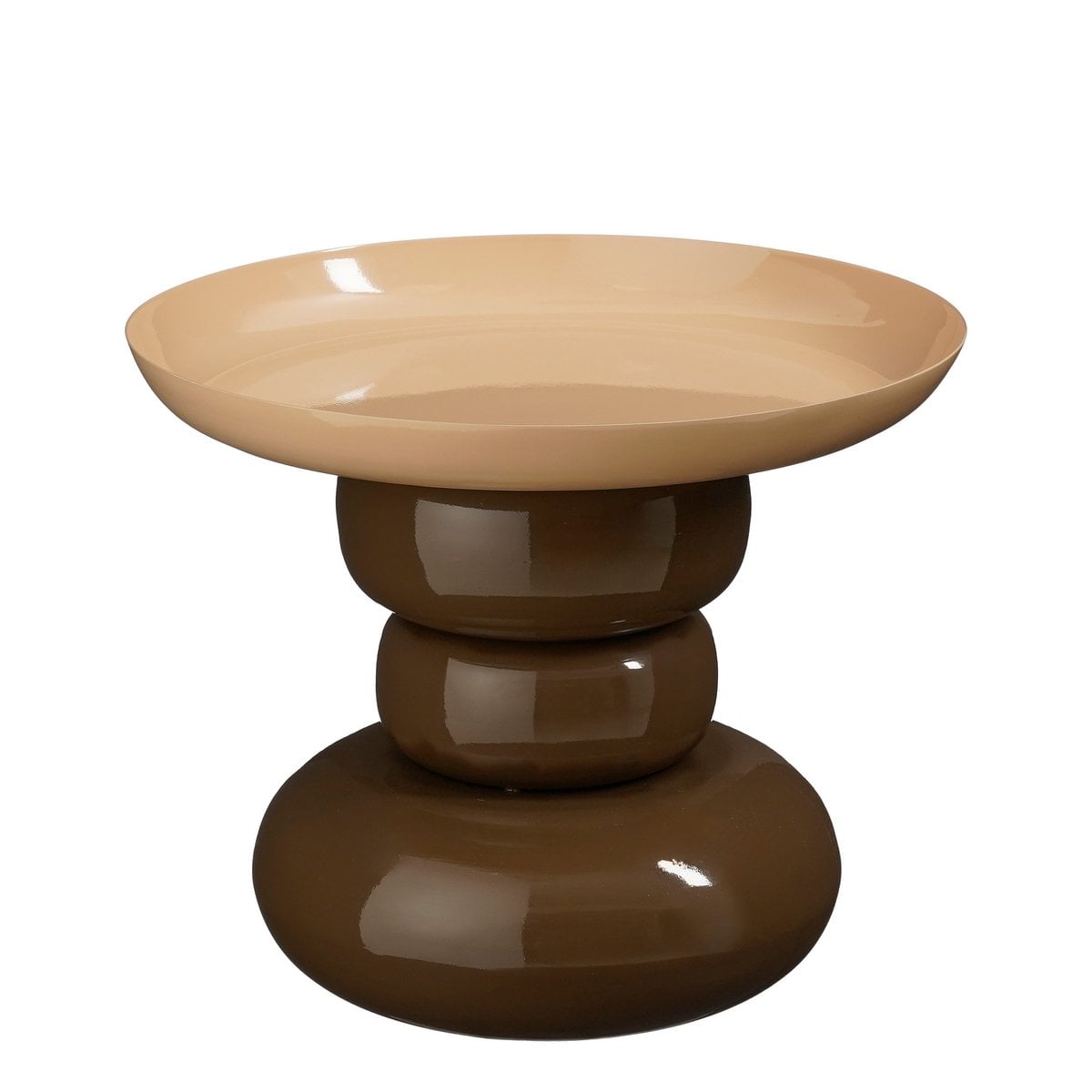 Bijzettafel Zita Bruin Mica Decorations