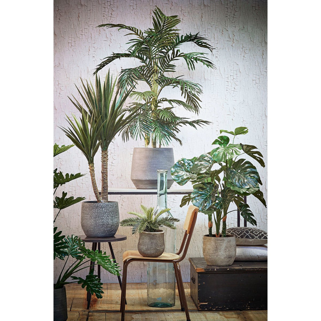 Kunstplant Areca palm Groen Mica Decorations