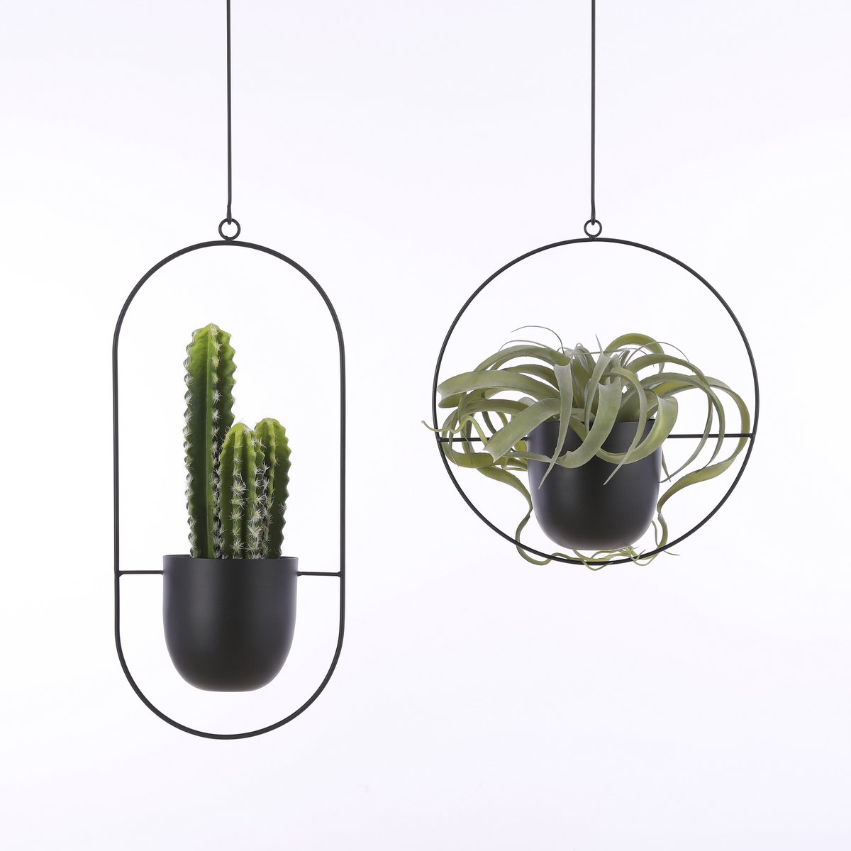 Dexter Hangpot - L24 x B14 x H83 cm - Zwart Mica Decorations