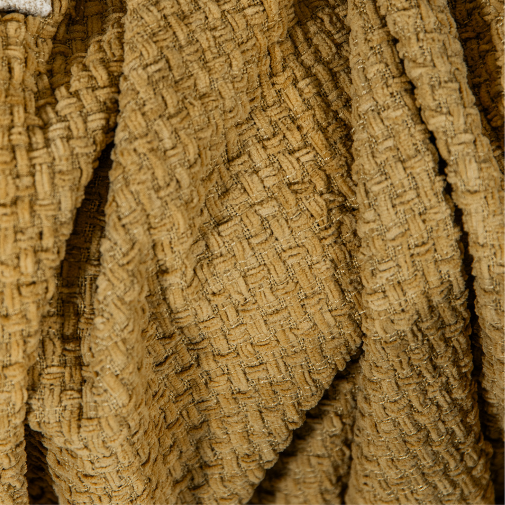 Plaid Cosenza Bruin Mica Decorations