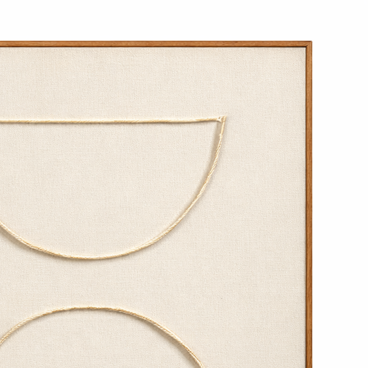 Wanddecoratie  Beige Mica Decorations