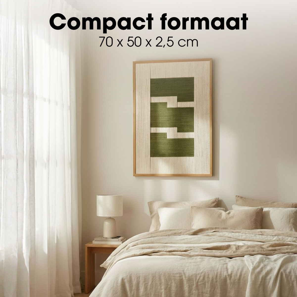 Wanddecoratie  Groen Mica Decorations