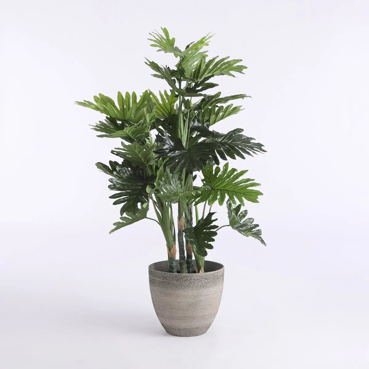 Philodendron Kunstplant - H120 x Ø80 cm - Groen Mica Decorations
