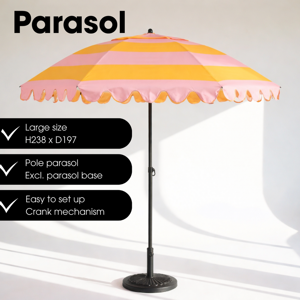 Parasol  Geel Mica Decorations