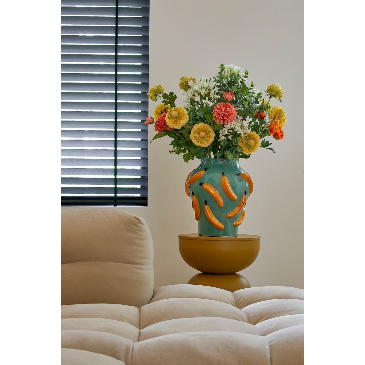 Vaas Moza Groen Mica Decorations