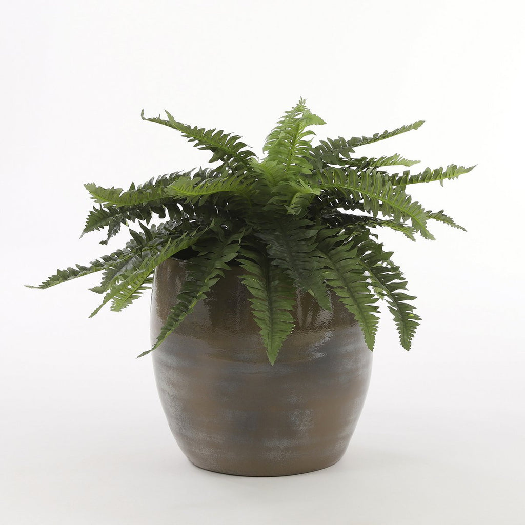 Kunstplant Fern Groen Mica Decorations