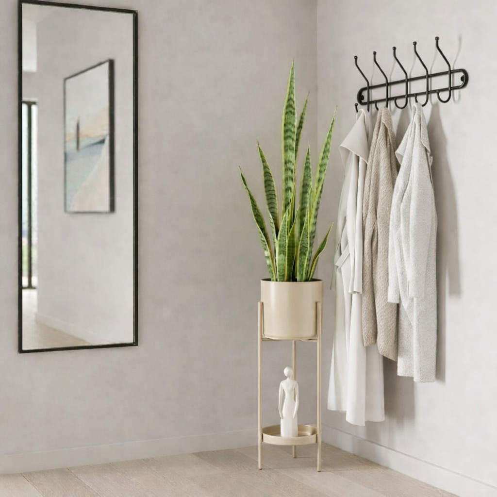 Bloempot binnen Colyn Bruin Mica Decorations