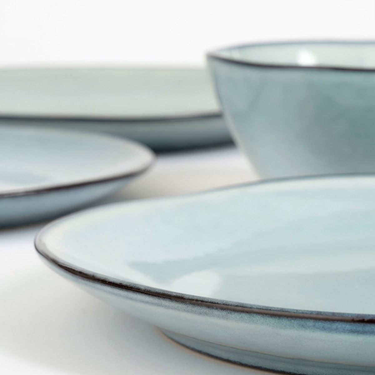 Servies set Racco Grijs Mica Decorations