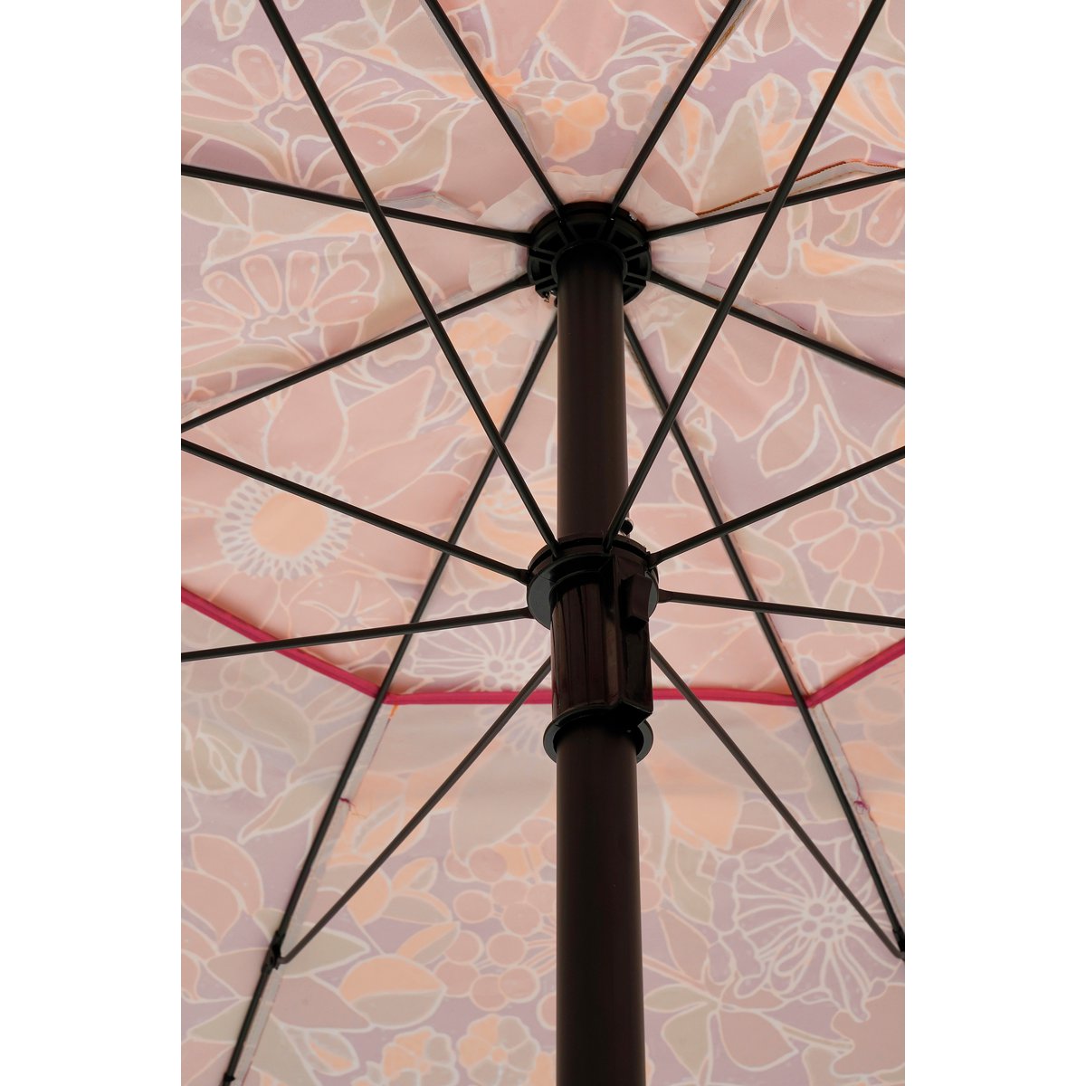 Bloem Parasol - H238 x Ø220 cm - Roze