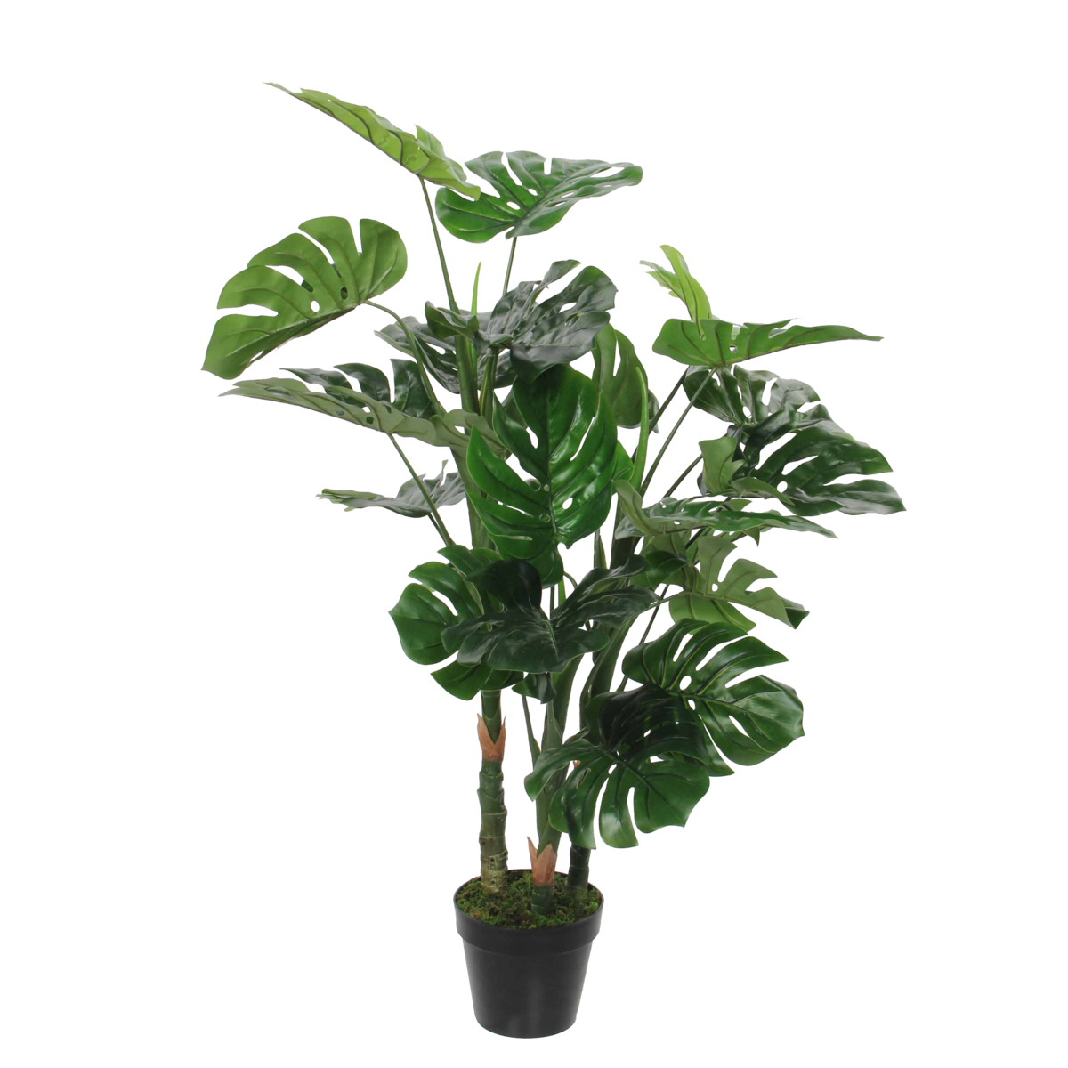 Monstera Kunstplant - H100 x Ø75 cm - Groen Mica Decorations