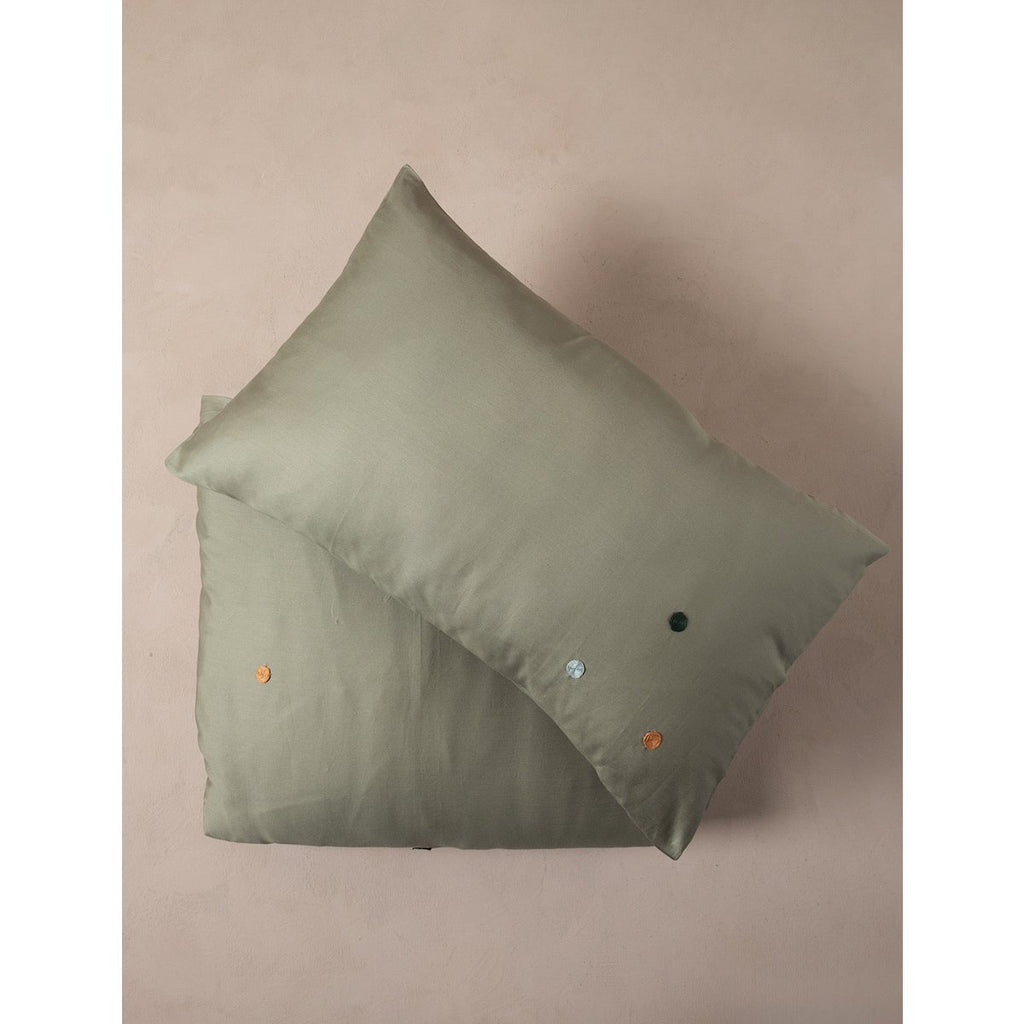 CAMILLA dekbedovertrek - Groen